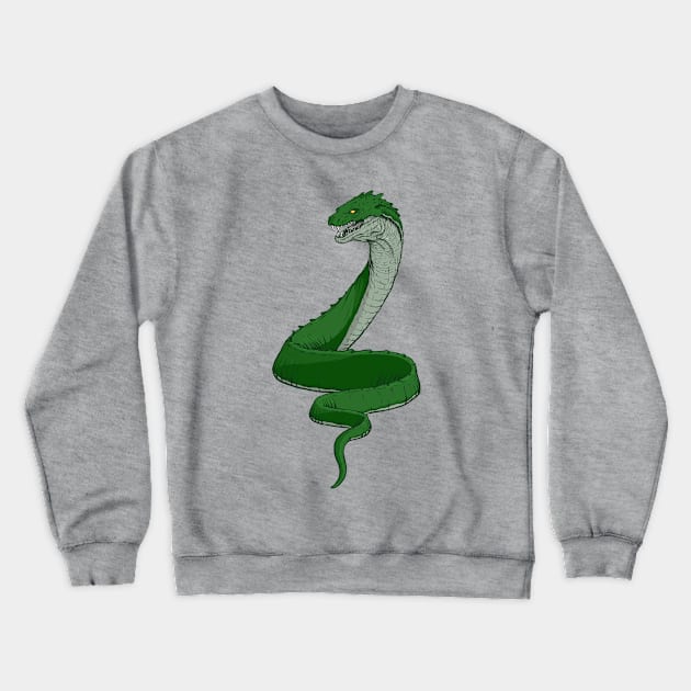 Basilisk Crewneck Sweatshirt by AJIllustrates